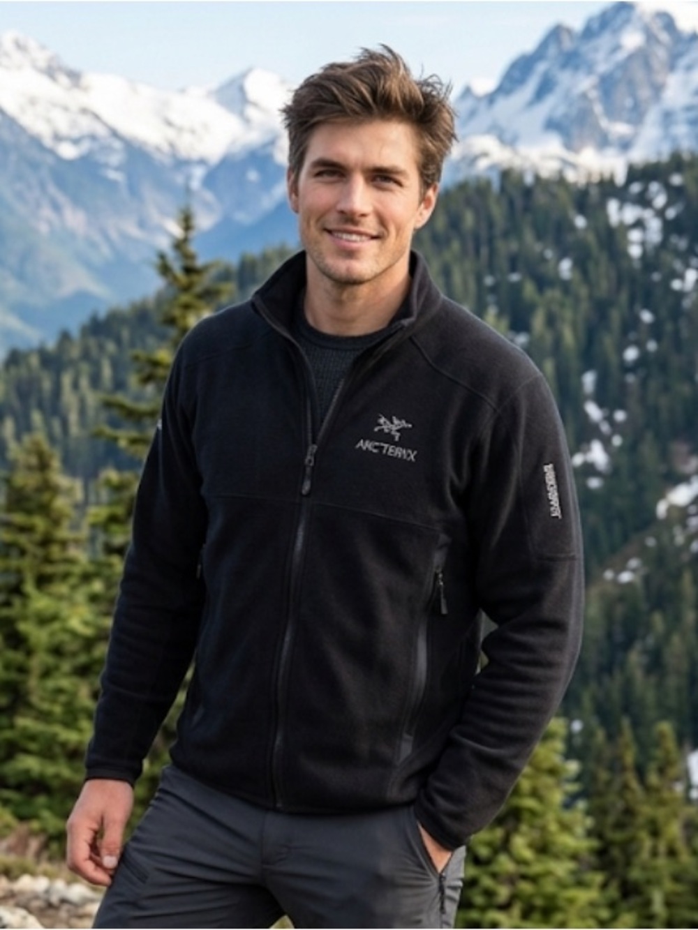 Arc'teryx Vintage Sigma AR Windstopper Fleece Jacket Size M